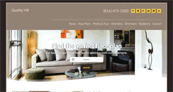 Desktop Screenshot of liveatqualityhill.com